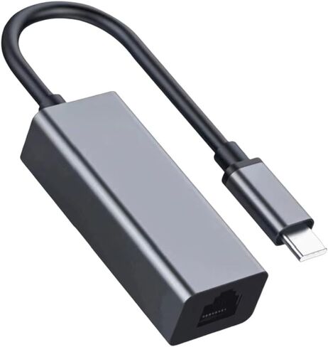 USB-C to Ethernet Adapter - 100Mbps Wired Network Converter for Stable Internet on Type-C Devices - C Mouth in Kuwait