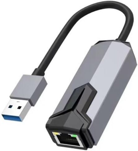 محول USB-C محمول إلى Gigabit Ethernet - جسر شبكة بسرعة 1000 ميجابت في الثانية لمستخدمي الأجهزة المحمولة - رأس مزدوج 2 في 1 in Kuwait