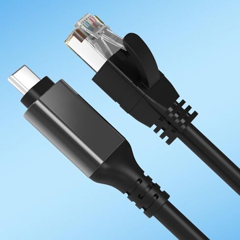 محول USB-C أساسي إلى إيثرنت - محول شبكة سلكية بسرعة 100 ميجابت في الثانية للاستخدام اليومي - 1.5 متر in Kuwait