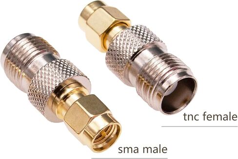 3 قطعة SMA ذكر التوصيل إلى TNC أنثى مهايئ الرافعة RF محوري اقناع محول موصل (Y47-3) in Kuwait