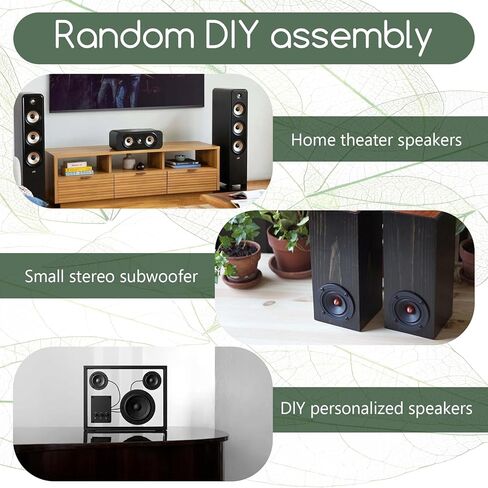 2 Pcs 3.1 Inch Speaker Box Terminal Square 2-Way Speaker Terminal Cup with Banana Plugs Subwoofer Box Terminals Screw Type Binding Post for Subwoofer Boxs Tower Speakers in Kuwait