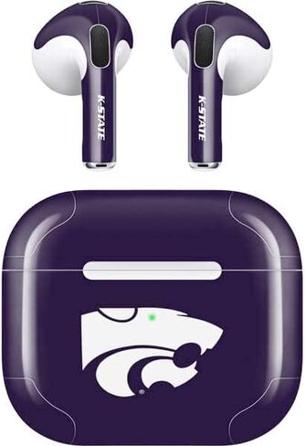 Skinit Decal Audio Skin Compatible with Apple AirPods (3rd Gen, 2021) - Officially Licensed K-State Design in Kuwait