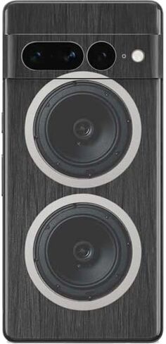 Skinit Phone Decal Skin Compatible with Google Pixel 7 Pro - Skinit Originally Designed Boom Box Speakers Design in Kuwait