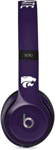 غلاف صوتي من Skinit متوافق مع Beats Solo 2 Wired - تصميم شعار College K-State مرخص رسميًا in Kuwait