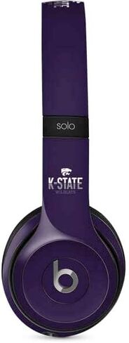 Skinit Decal Audio Skin Compatible with Beats Solo 2 Wired - Officially Licensed College K-State Wildcats Gradient Design in Kuwait