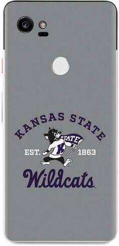 Skinit Decal Phone Skin Compatible with Google Pixel 2 XL - Officially Licensed College Kansas State Wildcats Est 1863 Design in Kuwait