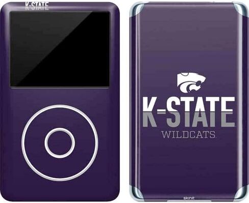 Skinit Decal MP3 Player Skin Compatible with iPod Classic (6th Gen) 80GB - Officially Licensed College K-State Wildcats Gradient Design in Kuwait