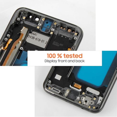 شاشة Incell لهاتف Samsung Galaxy S8 Plus استبدال الشاشة لشاشة Galaxy S8+ LCD SM-G955F، SM-G955W، SM-G955A أجزاء إصلاح مجموعة التحويل الرقمي التي تعمل باللمس مع إطار (أسود بدون وظيفة بصمة الإصبع) in Kuwait