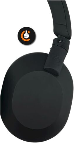 طقم إصلاح CS لسماعات الرأس Sony WH-1000XM5 XM5 المكسورة/قطع غيار دوارة (أسود) in Kuwait