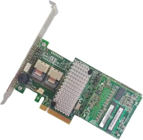 بطاقة شبكة خارجية بثمانية منافذ لوحدة التحكم PCI Express 3.0 RAID 9270-8i بسرعة 6 جيجابت/ثانية مستخدمة +2 * 8087(9270-8i و8087) in Kuwait