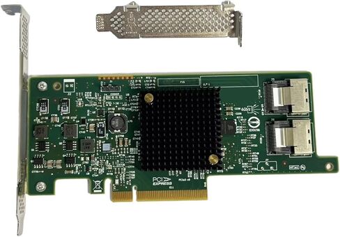 9217-8I 6Gbs SAS PCI-E 3.0 P20 IT Mode for unRAID+ 2*SFF-8087 Cables SATA(9217-8i and 8087) in Kuwait