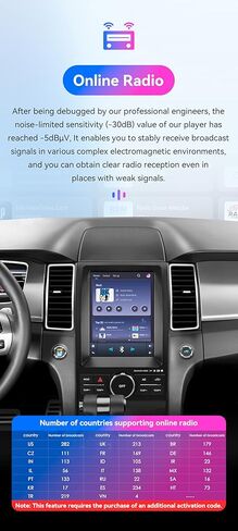 Android 14 Stereo Car Radio for Ford Taurus (2011-2019), 8Core 4G+64G GPS Navigation with 9.7 inch QLED Touchscreen via Carplay Android Auto SWC Bluetooth 5.4 EQ USB TPMS WiFi in Kuwait