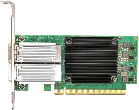 محول شبكة 100 جيجا بايت MCX556A-ECAT ConnectX-5 VPI بطاقة خادم EDR IB (100 جيجابت/ثانية) و100 جيجابت ثنائي المنفذ QSFP28 PCIe3.0 x16 in Kuwait