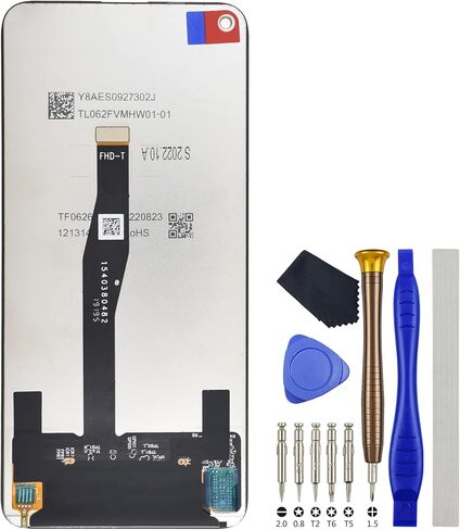 Full LCD Digitizer Touch Screen Assembly Replacement for Huawei nova 5T Honor 20 including Tool Kit Black 6.26" in Kuwait