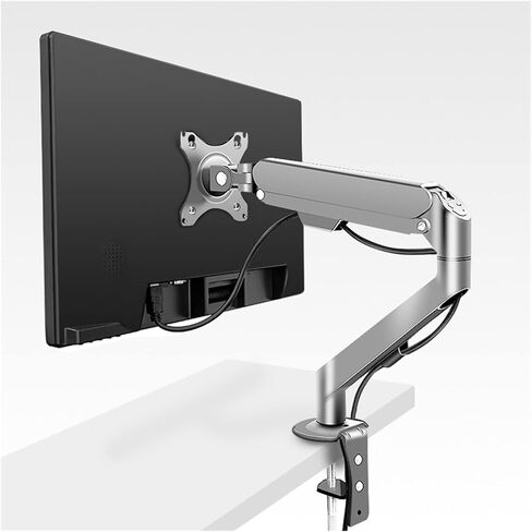 Screen Stand, 17-30 Inch Long Arm Monitor Bracket Desktop Computer Screen Rotating Telescopic Table Clip Bracket Base Monitor Stand in Kuwait