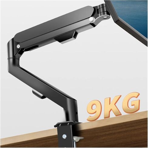 Screen Stand, 17-30 Inch Long Arm Monitor Bracket Desktop Computer Screen Rotating Telescopic Table Clip Bracket Base Monitor Stand in Kuwait