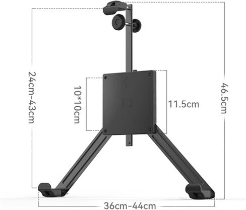 Monitor Arm Single Monitor Mount Arm with Mounting Adaptor Brackets, Fit Max 32"Screens Without Mounting Holes, Adjustable Gas Spring Single Monitor Desk Mount Monitor Mo in Kuwait