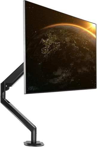 Screen Stand, 10-32" Gas Spring Monitor Arm 360 Rotate Tilt Swivel Desktop Screen Monitor Mount Computer Stand Holder in Kuwait
