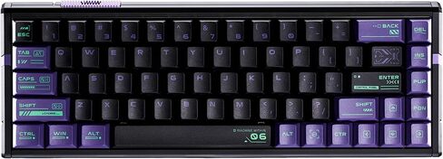ATK RS6+ 65% Wired Mechanical Gaming Keyboard, Aluminum Magnetic Switch, 8K Polling Rate, 0.08ms Ultra-Low Latency, 5-Layer Acoustic Padding, RGB Backlit, for PC Mac - Pink Samurai in Saudi Arabia