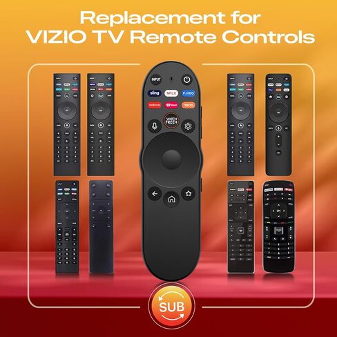 XRT270 جهاز التحكم عن بعد الصوتي بتقنية البلوتوث لجهاز التحكم عن بعد للتلفزيون الذكي VIZIO، بديل عالمي لـ Vizio XRT260 XRT140 XRT136 FHD 4K QLED UHD Quantum Pro Smartcast D, E, M, P, V, PX Series أجهزة التلفاز الذكية in Kuwait