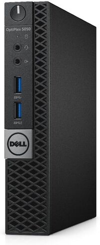 Dell Optiplex 5050 Mini PC Desktop Computer, Intel i3-7100t 3.40 GHz, 8GB RAM, 256GB SSD, Keyboard & Mouse, USB, WiFi, Windows 11 Pro (Renewed) in Kuwait