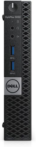 Dell Optiplex 5050 Mini PC Desktop Computer, Intel i3-7100t 3.40 GHz, 8GB RAM, 256GB SSD, Keyboard & Mouse, USB, WiFi, Windows 11 Pro (Renewed) in Kuwait