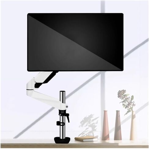 Monitor Arm Stand for 15-32 Inch Screens, Fully Adjustable Gas Spring Mount with Grommet Base, Ergonomic Desk Solution for Home Or Office Use-One Color-300mm in Saudi Arabia