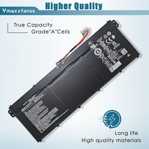 AP23A8L 53.05Wh استبدال بطارية الكمبيوتر المحمول Aspire 3 A317-55P A315-24P Aspire Go 15 AG15-31P Extensa 15 EX215-23 Series Notebook 4703mAh 11.28V in Kuwait
