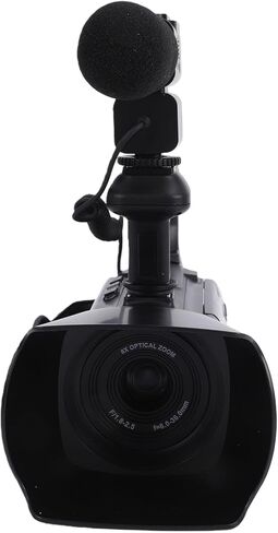 Zopsc 4K Video Camera Camcorder, 4 Inch Touch Screen 56MP 6X Optical Zoom 20X Digital Zoom Vlogging Camera with External Microphone, Fill Light, Remote Control for Photography in Kuwait