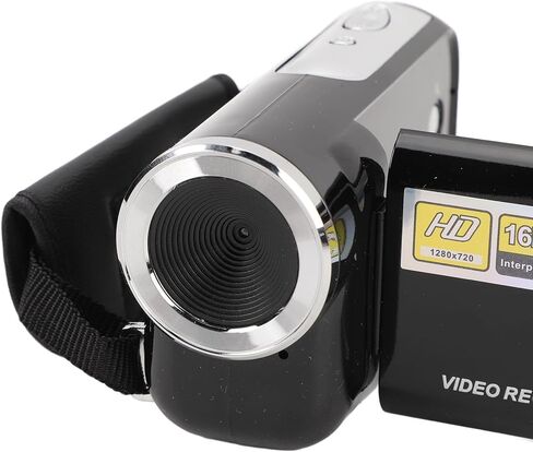 Digital Video Camera 1080P 16MP 16X Digital Zoom Camcorder with 2.0 Inch Rotatable Screen Anti Shake USB Port for Travel Vlogging Wedding Recording in Kuwait