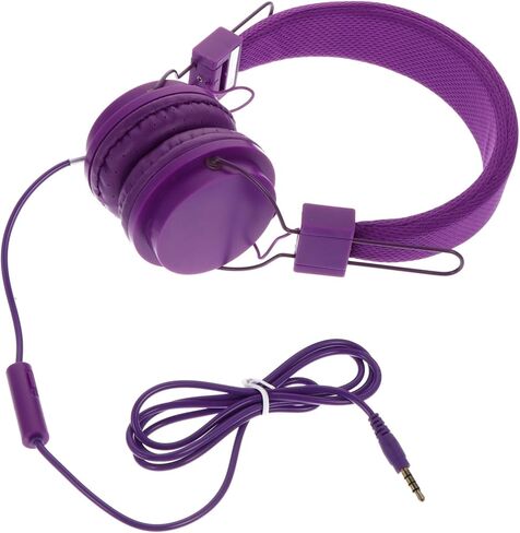 Wired Over-Ear Gaming Headset Inline Microphone Comfortable Soft Earmuffs for PC Notebook and Mobile Gaming in Kuwait