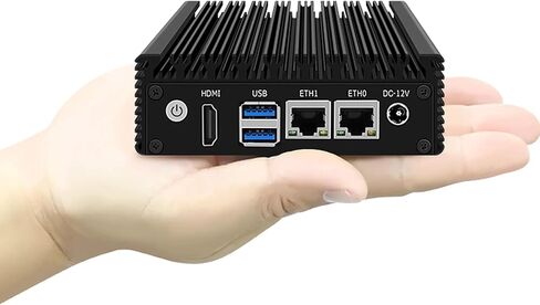 جهاز جدار الحماية الصغير، منافذ LAN مزدوجة، كمبيوتر صغير بدون مروحة Pentium N3700(4C/4T)، كمبيوتر مكتبي صغير يدعم الصناعة المنزلية، جهاز توجيه ناعم للأعمال، HDMI1.4 USB3.0، بدون ذاكرة وصول عشوائي، لا SSD(mSATA) in Kuwait
