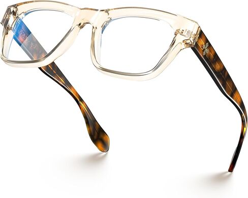 Visoone acetate Blue Light Gorkings Square with With Flare for Computer Women and Men in Saudi Arabia