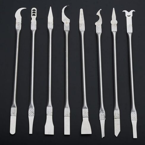 Electronics Opening Pry Tool Metal Double-Ended Metal Stick Repair Tools for CPU Smartphone Laptop CPU Tablet Repair Kit in Kuwait