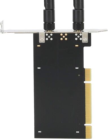 بطاقة Jectse PCI WiFi Card 300Mbps 802.11bgn اللاسلكية + 2 هوائيات AR9223 لـ XPWIN7 // تدعم شبكة WiFi المشتركة، أفضل خيار للنقل لمسافات طويلة in Kuwait