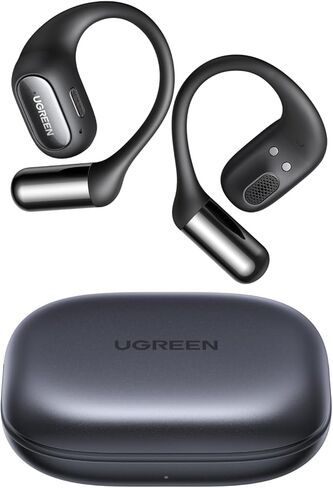UGREEN FitBuds Wireless Headphone Open Ear Earbuds Bluetooth Earphone, 4 Mic Clear Call, Noise Canceling, Spatial Audio, Dual Connection, 28H Playtime, IPX5 Waterproof, Hook-on for Running Sports in Kuwait