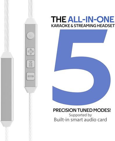 سماعات أذن سلكية للألعاب USB C، سماعات داخل الأذن مع بطاقة صوت DAC مدمجة، زمن وصول منخفض، 5 أوضاع EQ، تحسين صوتي وميكروفون، متوافقة مع سلسلة iPhone 15/16، Samsung S22/S23/S24 in Kuwait