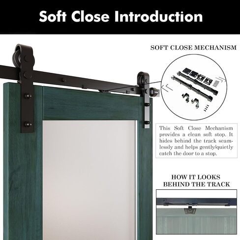 Royal Pine 36 x 80 in. Sliding Barn Door, Set of 2 Doors, Half Lite Frosted Glass, Assembly Required, with 13 ft Double Door Hardware Kit, Non-Bypass, Interior Use in Saudi Arabia