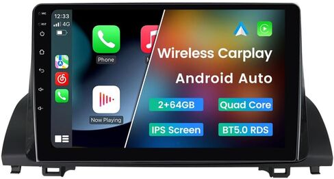 Radio for Honda Accord 10th 2018-2022 Non-Touch Screen 2G+64G, Biorunn 10.1 Inch Touchscreen Stereo Head Unit Wireless Carplay Android Auto Blue-Tooth GPS Navigation WiFi FM SWC RDS in Kuwait