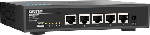 Qnap سويتش QSW-3205-5T | 5X 10 جيجابت، التوصيل والتشغيل غير مُدار، بدون مروحة in Kuwait