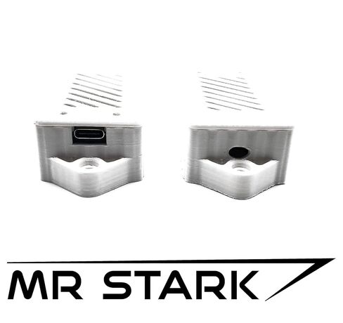 ESP32 Case, White 2-Pack, Protective case with Mounting Holes | Fits 30-Pin ESP-WROOM-32 | Snap-On Design for Permanent Installations & Passthrough Access in Kuwait