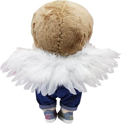 1 Pc White Mini Black and White Angel Feather Wings Doll Feather Wings Photography Props with Elastic Straps for DIY Crafts Clothes Sewing Decoration Supplies (White) in Kuwait