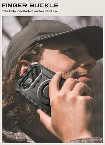 SUPCASE for Google Pixel 10A Case with Stand (UB Pro Mag), [Compatible with Wireless Charge] [Built-in Screen Protector & Belt-Clip] Protective Phone Case for Pixel 10A, Black in Kuwait