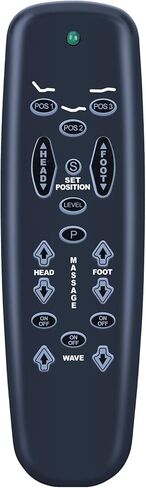 New Remote Replacement for Sleep Number Flex Fit, Flex Fit Plus, fits for Leggett and Platt Raven Precision Comfort Adjustable Bed, New Black Version in Kuwait