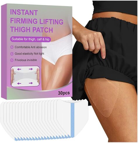 Instant Firming Lift Tape for Legs (Thigh & Buttock) - 30 Pcs | No Adhesive Residue, Pain-Free | Invisible Disposable Body Shaping Tapes-A2 in Kuwait
