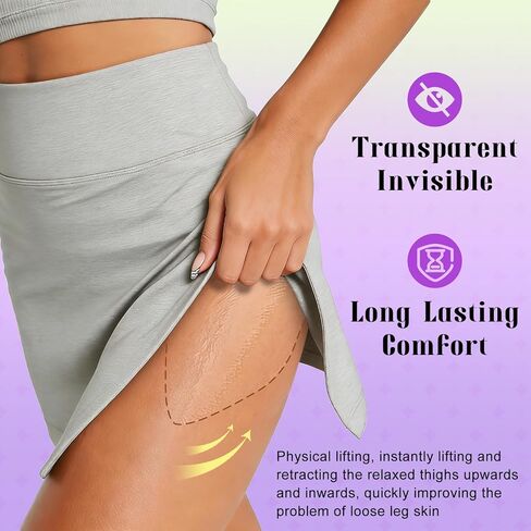 Instant Firming Lift Tape for Legs (Thigh & Buttock) - 30 Pcs | No Adhesive Residue, Pain-Free | Invisible Disposable Body Shaping Tapes-A2 in Kuwait