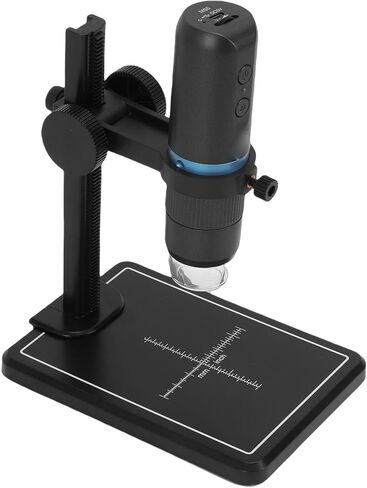 Luocute Digital Microscope Kit, 1000X 1080P HD Wireless USB Microscope with 8 Adjustable LED Lights and Metal Stand, Compatible for, for for iOS, for PCB Repair Collection in Kuwait