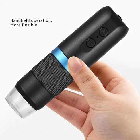 Luocute Digital Microscope Kit, 1000X 1080P HD Wireless USB Microscope with 8 Adjustable LED Lights and Metal Stand, Compatible for, for for iOS, for PCB Repair Collection in Kuwait