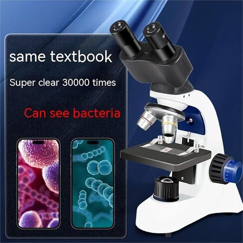 USB Microscope, Microscopes, Binocular Biological Microscope Professional 40-1600X Electron in Kuwait
