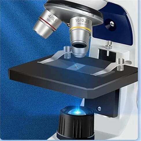 USB Microscope, Microscopes, Binocular Biological Microscope Professional 40-1600X Electron in Kuwait